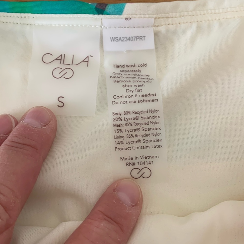 Calia by Carrie Underwood Swim Collection Size Small High Rise Bottoms NWOT - Picture 4 of 7